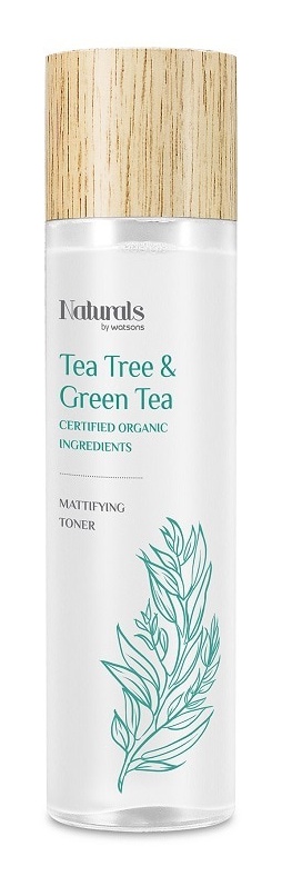 NATURALS BY WATSONS Tea Tree & Green Tea Mattifying Toner