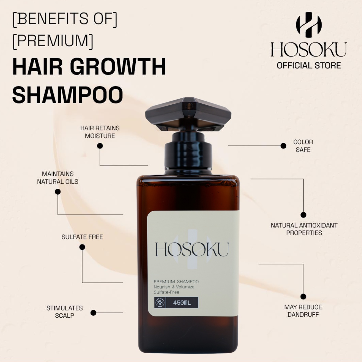 Hosoku Premium Shampoo