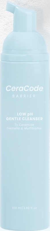 CeraCode Low pH Gentle Facial Cleanser 7x Ceramide Tremella And Multibiome