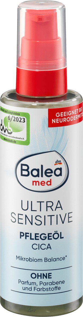 Balea Med Ultra Sensitive Pflegeöl Cica