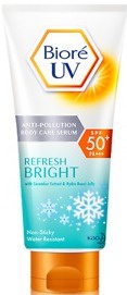 Biore UV Body Care Serum Refresh Bright SPF50+ Pa+++