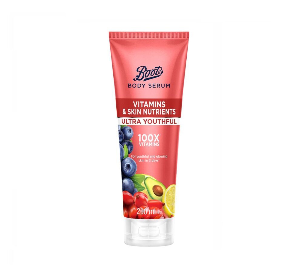 Boots Body Serum Vitamins & Skin Nutrients Ultra Youthful