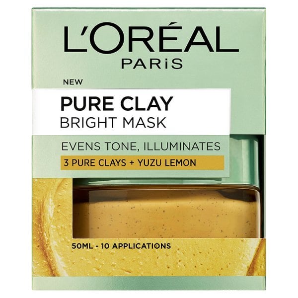 L'Oreal Paris Pure Clay | Bright Mask | Yuzu Lemon