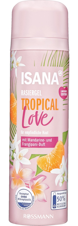 Isana Rasiergel Tropical Love