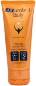 Sunumbra Daily Natural Sunscreen SPF 15+