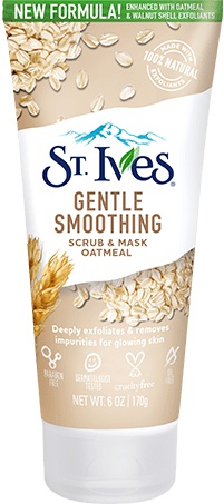 St Ives Gentle Smoothing Scrub And Mask Oatmeal