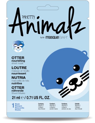 MasqueBAR Pretty Animalz Otter Sheet Mask