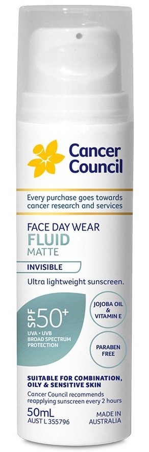 Cancer Council Face Day Wear Fluid Matte Invisible