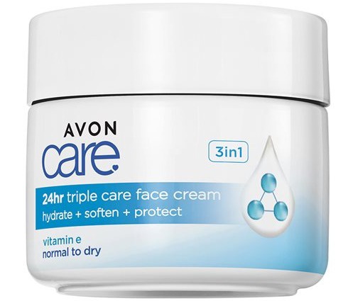 Avon Care 24hr Triple Care Face Cream Vitamin E