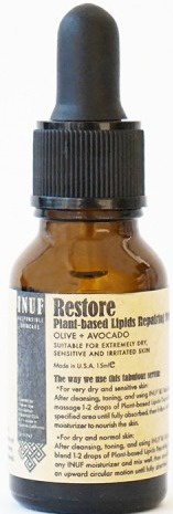 INUF Responsible Skincare Restore: Plant-Based Lipids Repairing Serum