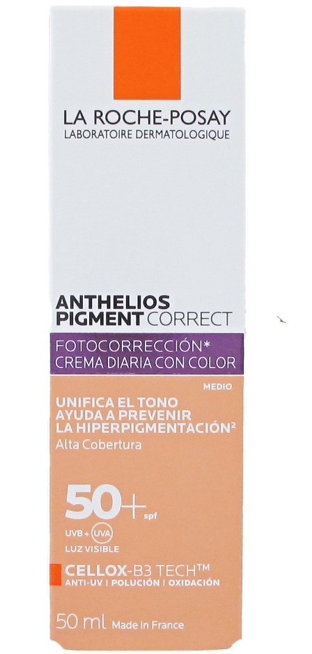 La Roche-Posay Anthelios Pigment Correct Protección Solar Diaria SPF50+