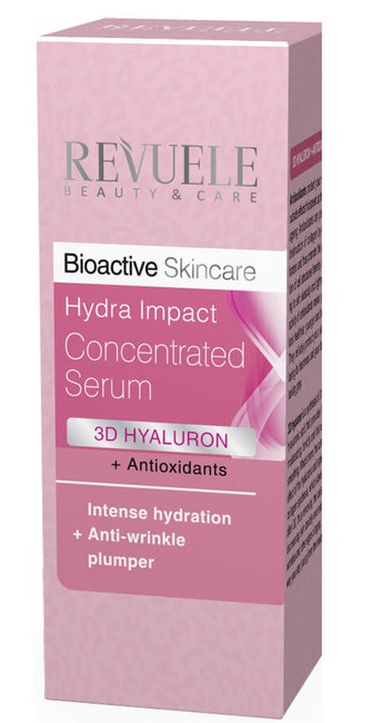 Revuele Bioactive 3D Hyaluron Antioxidants Hydra Impact Concentrated Serum