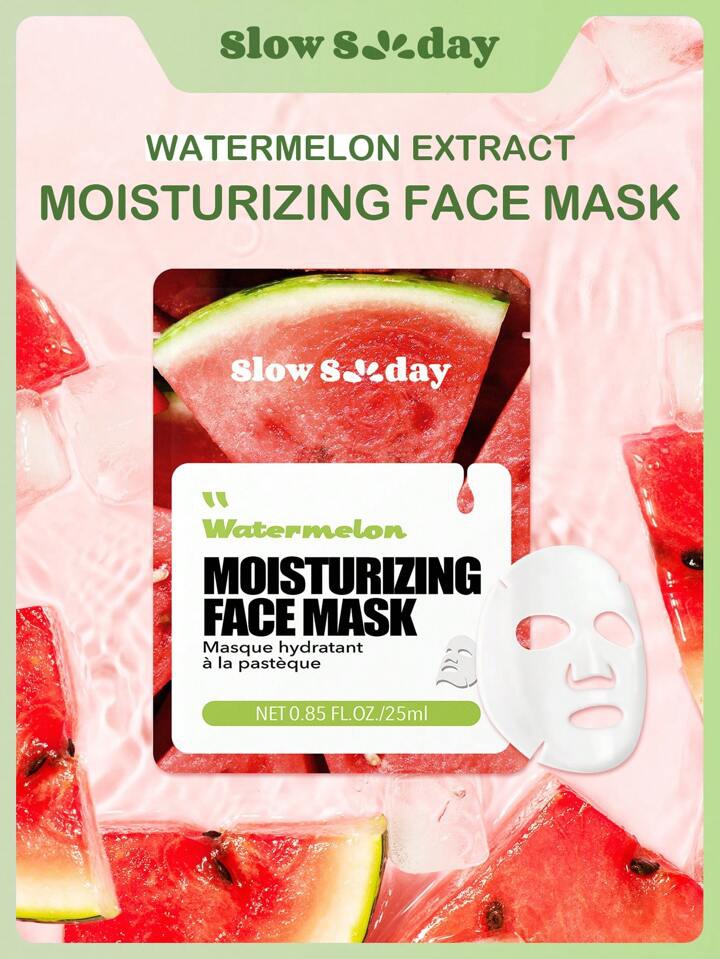 Shein Slow Sunday Watermelon Moisterizing Face Mask