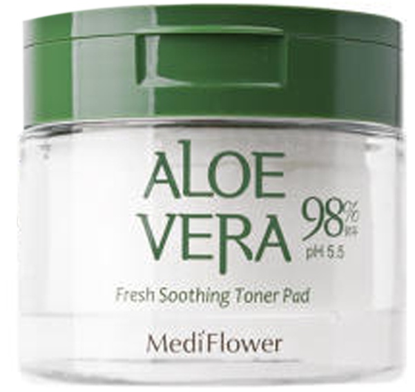 MediFlower Aloevera Fresh Soothing Toner Pad
