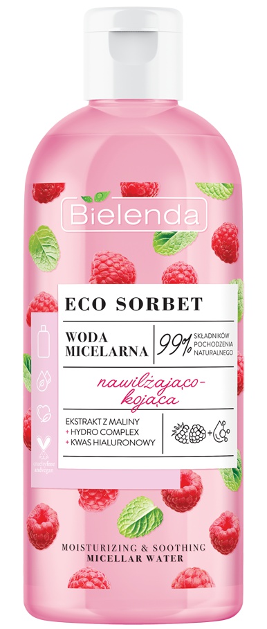 Bielenda Eco Sorbet Raspberry Micellar Water