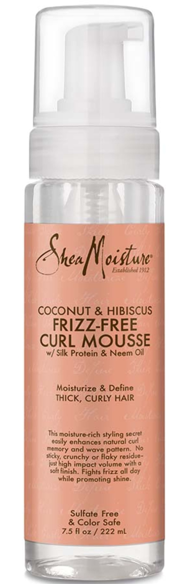 SheaMoisture Coconut & Hibiscus Frizz-free Curl Mousse