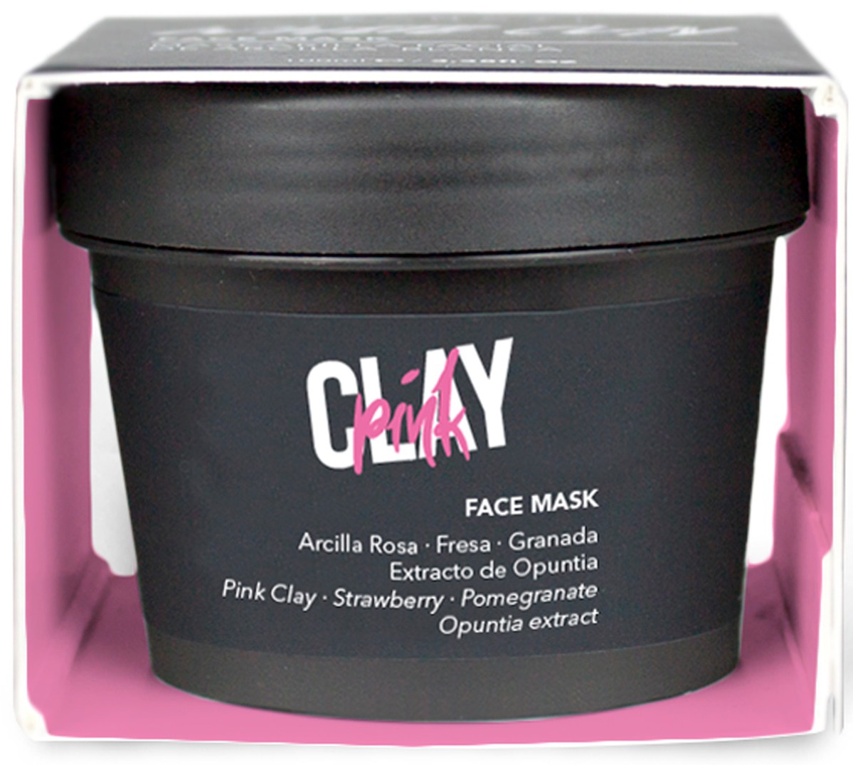 Fancy Handy Face Mask Pink Clay