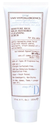 VMV HYPOALLERGENICS Moisture Rich Mild-Mannered Cleansing Scrub