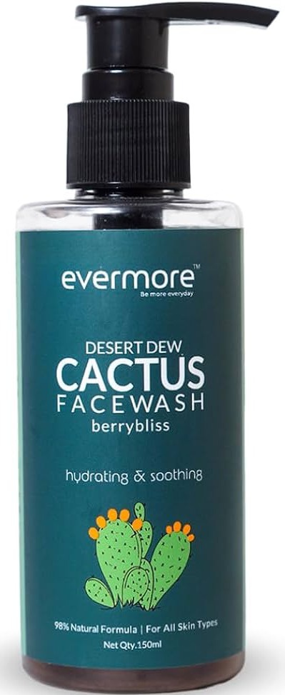 Evermore Cactus Facewash With Berry Extract