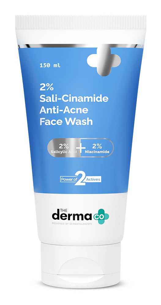 The derma CO Sali-cinamide Anti-acne Face Wash With 2% Salicylic Acid & 2% Niacinamide |