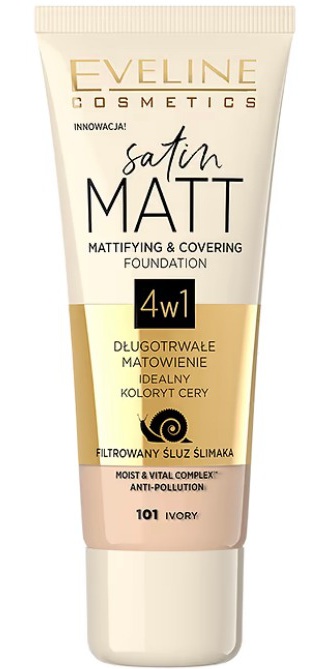 Eveline Satin Matt Mattifying & Covering Foundation