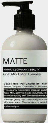 Matte Goats Milk Cleanser