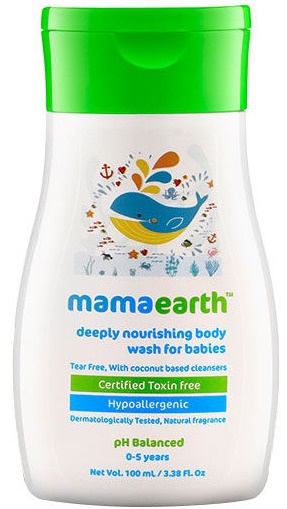 Mama Earth Deeply Nourishing Body Wash For Baby