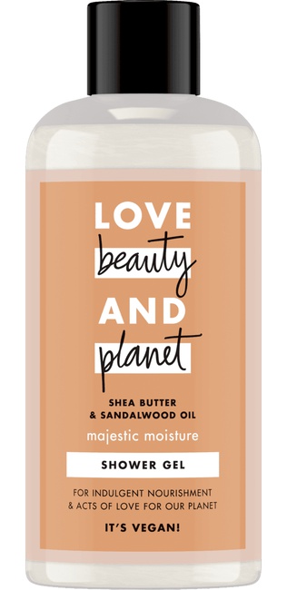 Love Beauty & Planet Majestic Moistur Shea Butter and Sandelwood oil Shower Gel