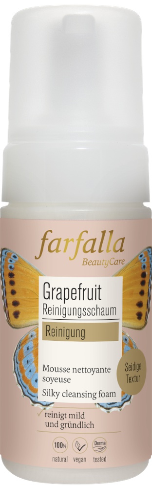 Farfalla Grapefruit Silky Cleansing Foam