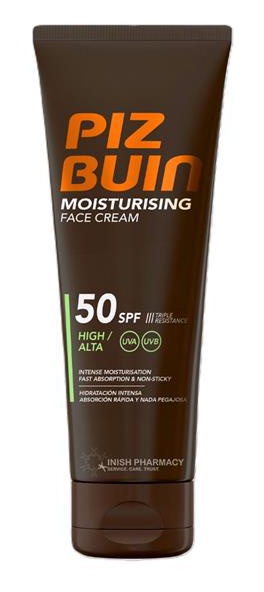 Piz Buin Moisturising Face Cream SPF50