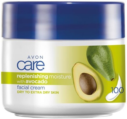 Avon Care Replenishing Moisture With Avocado Facial Cream