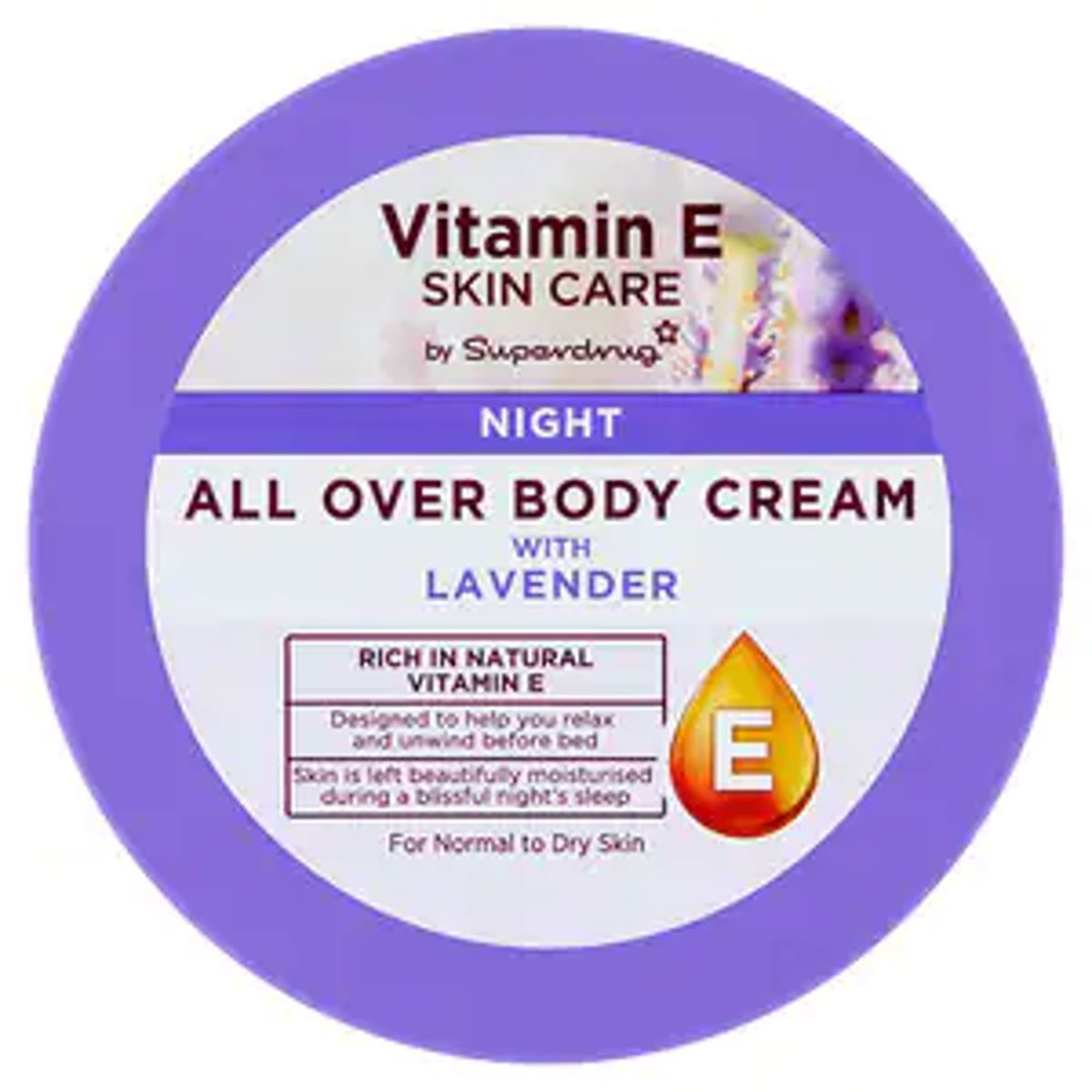 Superdrug Vitamin E Lavender Body Butter