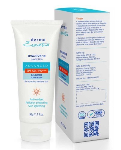 Derma Essentia Sunscreen Spf 50 Gel