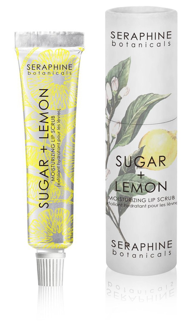 Seraphine Botanicals Sugar + Lemon - Moisturizing Lip Buffer