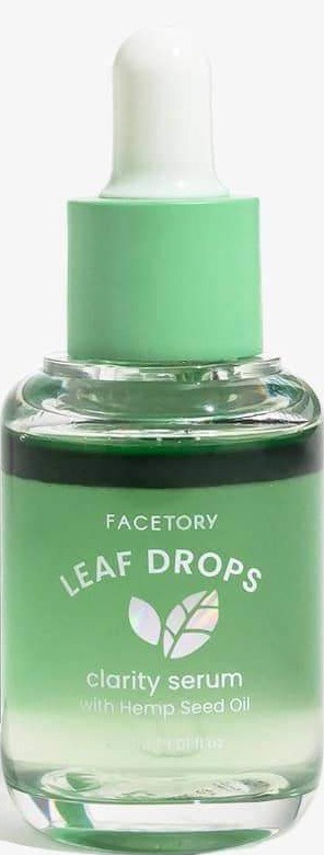 Facetory Leaf Drops Clarity Serum With Hemp Seed Oil