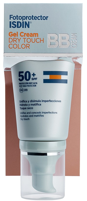 ISDIN Gel Cream Dry Touch Color 50+