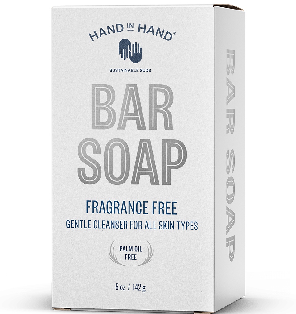 Hand In Hand Fragrance-free Bar Soap