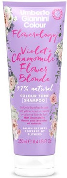 Umberto Giannini Flowerology Violet + Chamomile Flower Vegan Blonde Shampoo