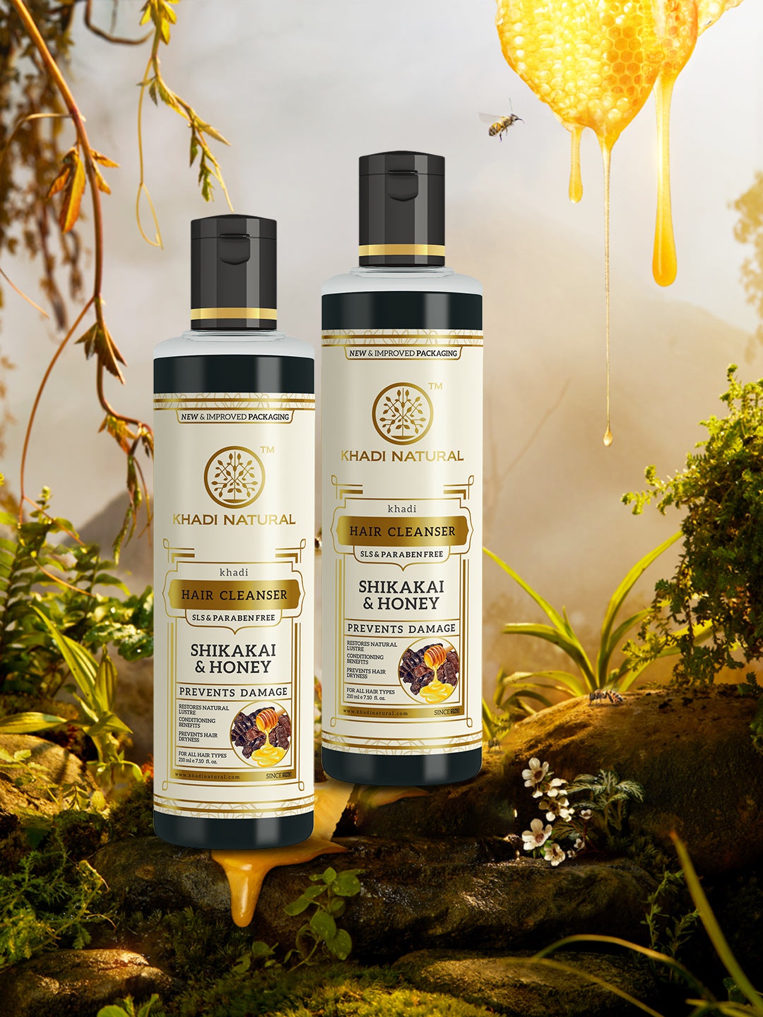 Khadi Natural Shikakai & Honey Hair Cleanser