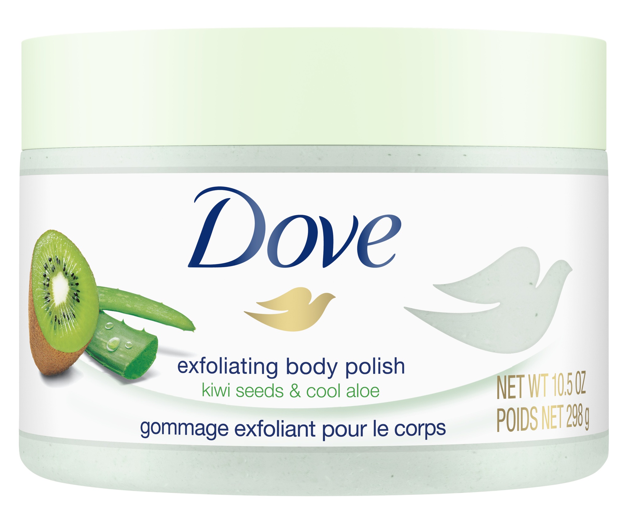 Dove Exfoliating Body Polish Kiwi Seeds & Cool Aloe
