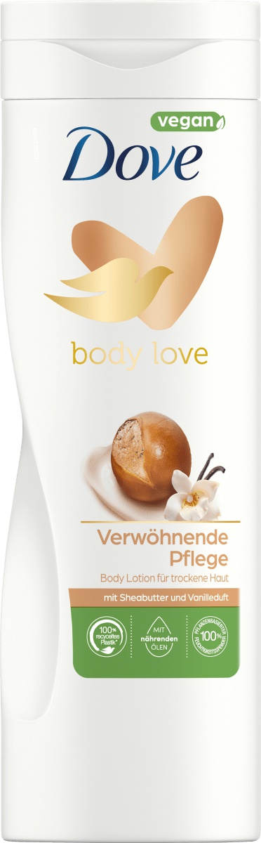 Dove Body Love Verwöhnende Pflege Sheabutter Vanille