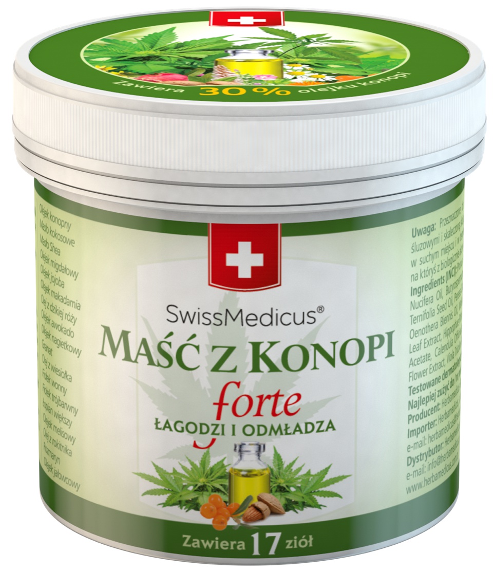 Herbamedicus Maść Z Konopi Forte