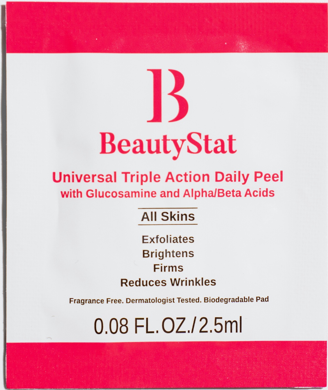 Beautystat Universal Triple Action Daily Peel With Glucosamine & AHAs/BHAs