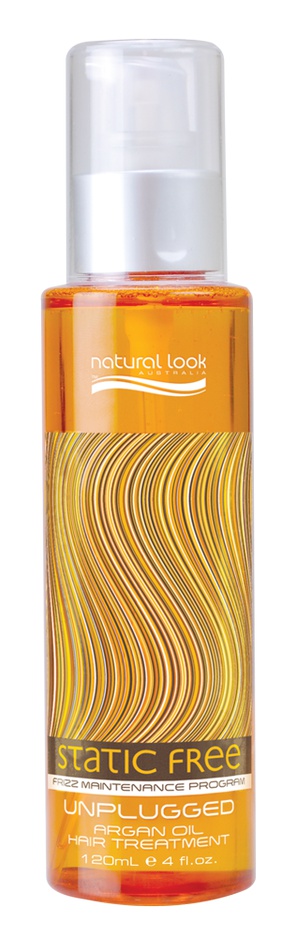 Natural Look Static Free Unplugged Argan Oil