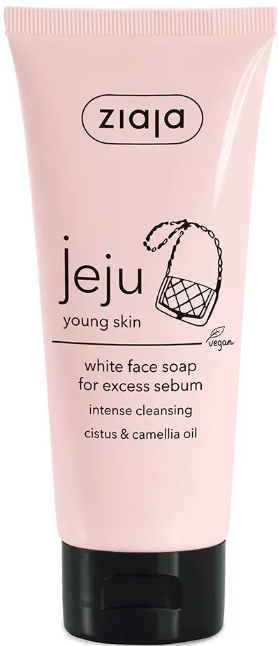 Ziaja Jeju White Face Soap For Excess Sebum