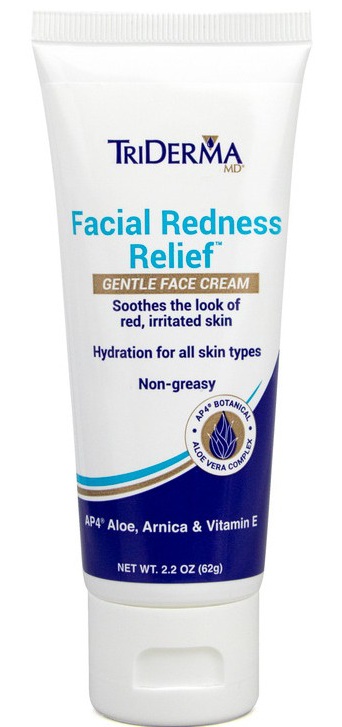 TriDerma Facial Redness Relief Gentle Face Cream