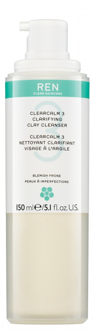 REN Clearcalm 3 Clarifying Clay Cleanser