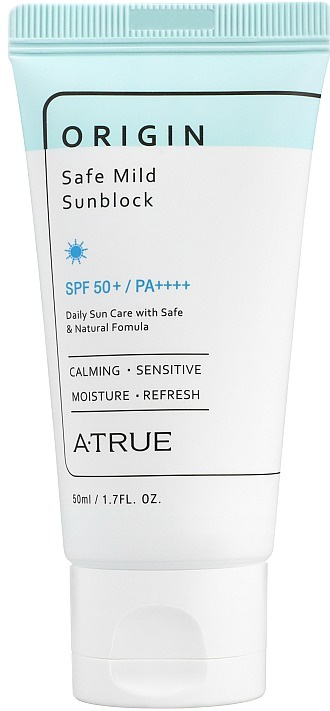 Atrue Origin Safe Mild Sunblock SPF 50+ Pa+++