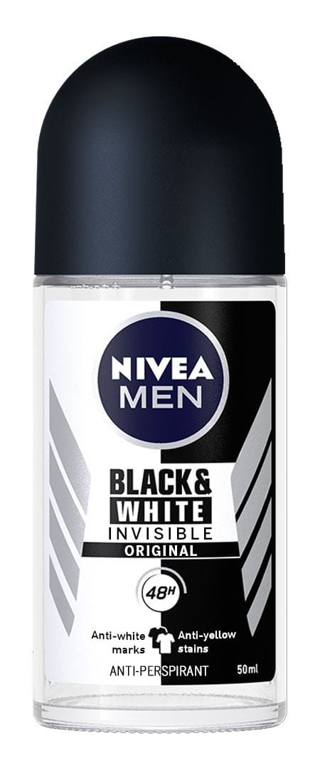 NIVEA MEN Black & White Invisible Anti-perspirant 48h Protection