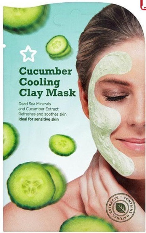 Superdrug Cooling Cucumber Face Mask For Sensitive Skin